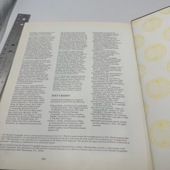 National Geographic Society 100 Years Of Adventure And Discovery Hardcover Book - Picture 12 of 14